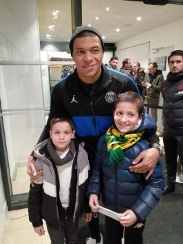 S�livan au match FC Nantes - PSG