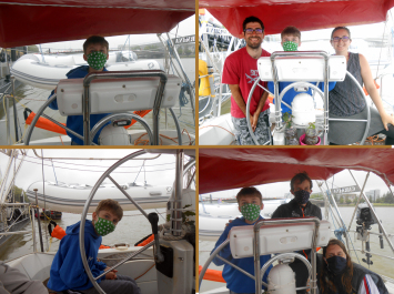 Andrew D�couvre le monde de la voile