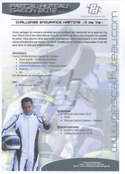 Challenge endurance karting