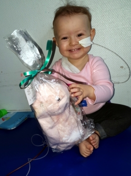 La douceur d'une peluche pour Alliah La douceur d'une peluche pour Alliah