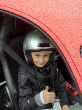 Louan sur le circuit de Trappes