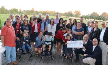 remise de ch�que Kiwanis 