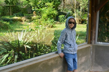 ABUBAKAR. au zoo de DOUE LA FONTAINE;  