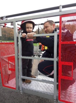 Paul pompier pour un jour !