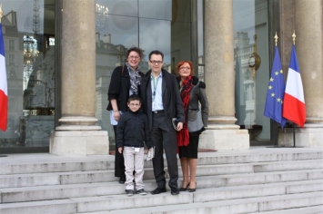 Le rêve d'Auguste: visiter l'Elysée Le rêve d'Auguste: visiter l'Elysée