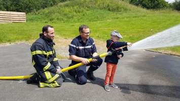 Elouan : quand je serai grand je serai ... pompier
