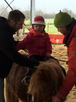 Jenny fait de l'Equith�rapie