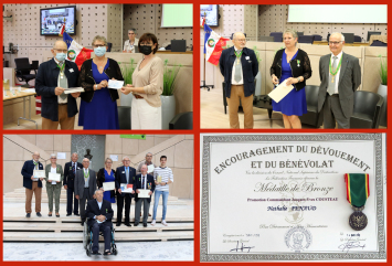 R�compense des Pays de la Loire pour le B�n�volat  