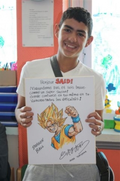 Le r�ve de Sa�d: rencontrer le cr�ateur de Dragon Ball Z: Akira TORIYAMA