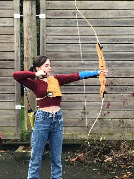 Tamari r�ve de pratiquer le tir � l'arc