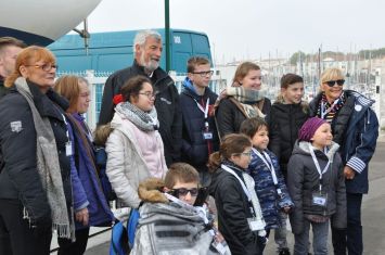 Une belle journ�e au Vend�e Globe