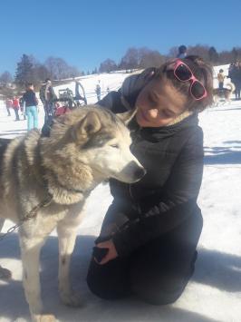 S�jour � la neige dans le Jura pour Am�lie