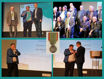 Notre vice pr�sident Jean Fran�ois Richard mis � l'honneur