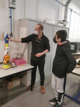 Eli a souhait� rejoindre les Ing�nieurs de demain