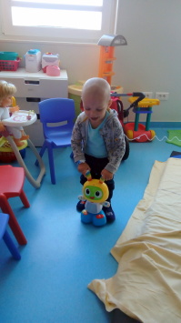 Un joli petit robot pour Th�o