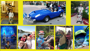 Un s�jour collectif pour 9 familles � Disney land Paris 