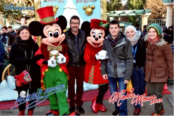 H�lo�se et Coline � Disney land Paris