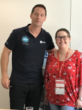 Une rencontre avec  Thomas Pesquet pour Anne-Laure