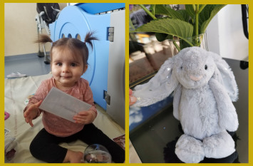 Une tr�s jolie peluche pour Roxane