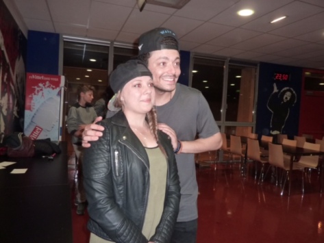 Ghislaine et Romane au spectacle de Kev Adams