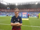 Maleaume fan de l'Olympique Lyonnais